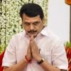 Chennai: V Senthil Balaji after after taking oath as Minister, at Raj Bhavan in Chennai, Saturday, Sept. 29, 2024. (PTI Photo/R Senthilkumar)(PTI09_29_2024_000150B)