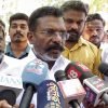 **EDS: SCREENGRAB VIA PTI VIDEOS** Chennai: VCK leader Thol Thirumavalavan talks to the media, after his party received a request from TVK for support to form the Tamil Nadu government following the recent Assembly elections, in Chennai, Thursday, May 7, 2026. (PTI Photo) (PTI05_07_2026_000160B)
